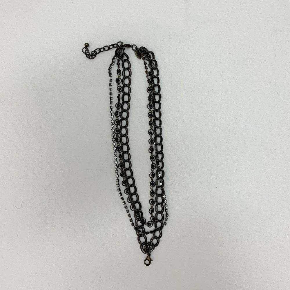 Jewel Kade bronze layered necklace